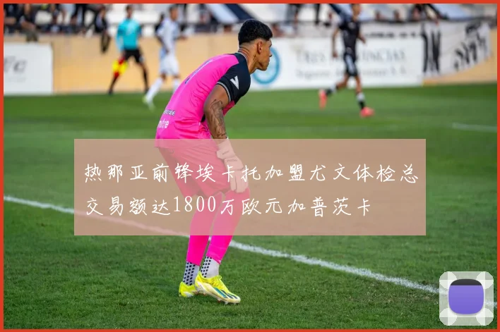热那亚前锋埃卡托加盟尤文体检总交易额达1800万欧元加普茨卡