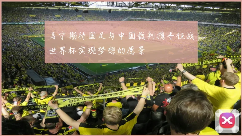 马宁期待国足与中国裁判携手征战世界杯实现梦想的愿景