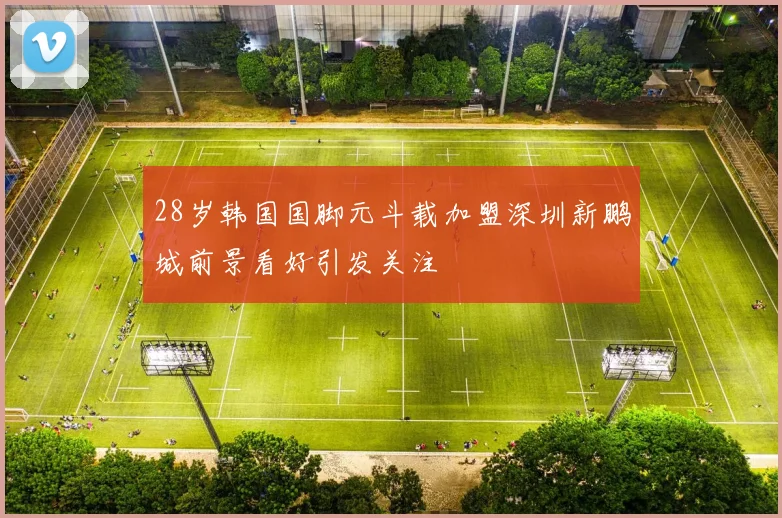 28岁韩国国脚元斗载加盟深圳新鹏城前景看好引发关注